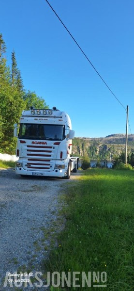 2004 Scania R580 6x2 Krokbil EURO3 20t JOAB krok - Kranhydraulikk - Hook lift truck: picture 1 2004 Scania R580 6x2 Krokbil EURO3 20t JOAB krok - Kranhydraulikk - Hook lift truck: picture 1