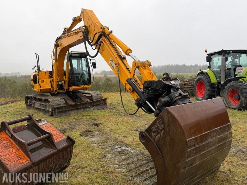 2006 JCB 145 D BELTEGRAVE - ROTORTILT - GRAVESKUFFE & PUSSESKUFFE - Excavator: picture 2 2006 JCB 145 D BELTEGRAVE - ROTORTILT - GRAVESKUFFE & PUSSESKUFFE - Excavator: picture 2