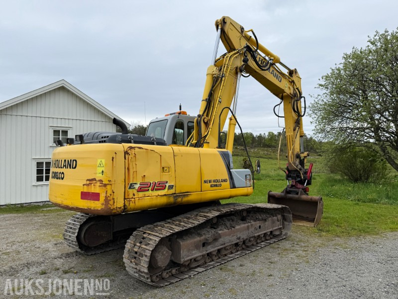 2008 Kobelco E215B Beltegraver - 2 skuffer - Rotortilt og leddet bom - Excavator: picture 4 2008 Kobelco E215B Beltegraver - 2 skuffer - Rotortilt og leddet bom - Excavator: picture 4