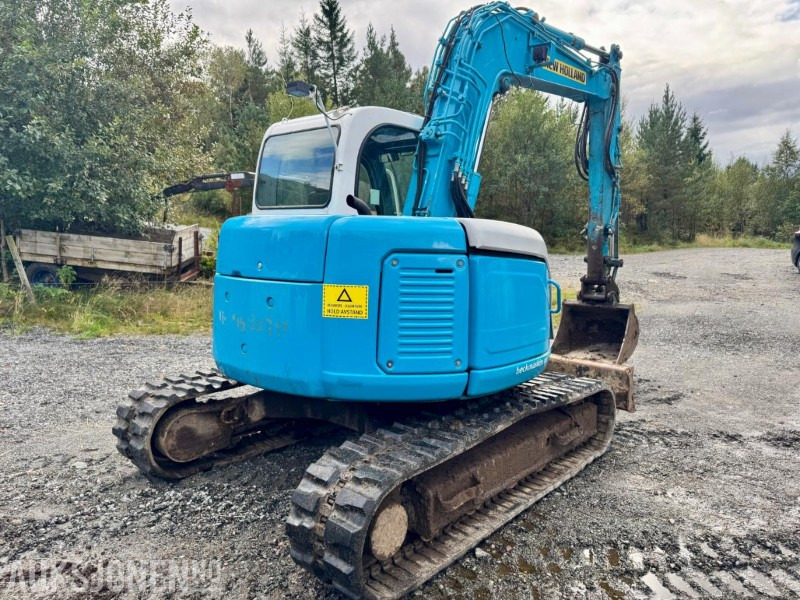 2008 New Holland E70SR-ES Gravemaskin - Tannskuffe - Grøfteskuffe - Pusseskuffe - Timer: 5746 - Mini excavator: picture 4 2008 New Holland E70SR-ES Gravemaskin - Tannskuffe - Grøfteskuffe - Pusseskuffe - Timer: 5746 - Mini excavator: picture 4