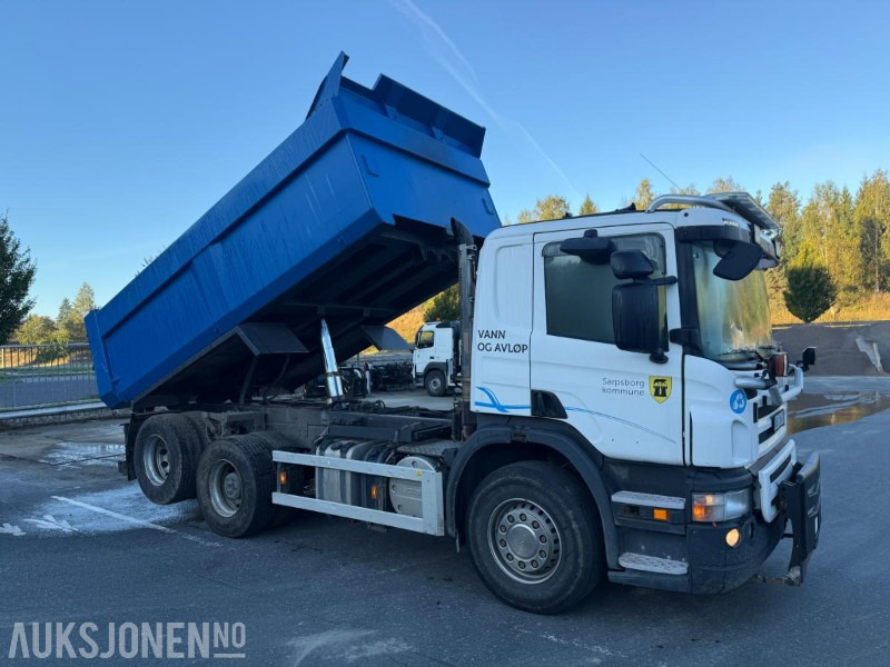 2008 Scania P420 TIPPBIL- BRØYTERIGGET - SERVICEHISTORIKK - LAV KM - NYLIG EU-GODKJENT. - Tipper: picture 4 2008 Scania P420 TIPPBIL- BRØYTERIGGET - SERVICEHISTORIKK - LAV KM - NYLIG EU-GODKJENT. - Tipper: picture 4
