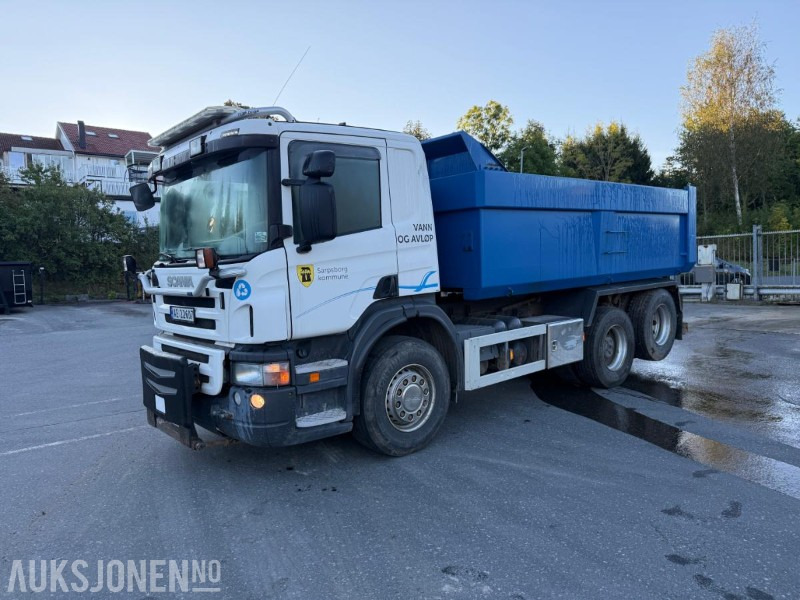 2008 Scania P420 TIPPBIL- BRØYTERIGGET - SERVICEHISTORIKK - LAV KM - NYLIG EU-GODKJENT. - Tipper: picture 1 2008 Scania P420 TIPPBIL- BRØYTERIGGET - SERVICEHISTORIKK - LAV KM - NYLIG EU-GODKJENT. - Tipper: picture 1
