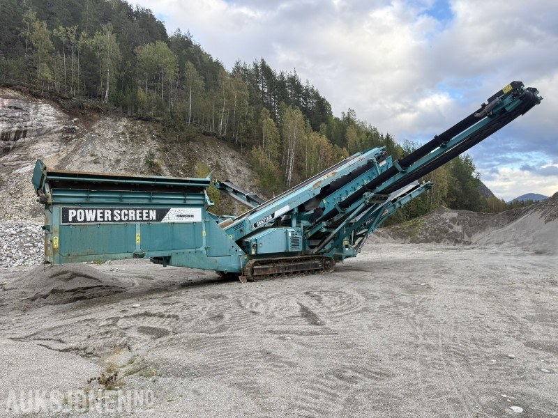 2011 Powerscreen Chieftain 1700 – 2011 modell - 4 Fraksjoner – kun 450 timer - Screener: picture 1 2011 Powerscreen Chieftain 1700 – 2011 modell - 4 Fraksjoner – kun 450 timer - Screener: picture 1