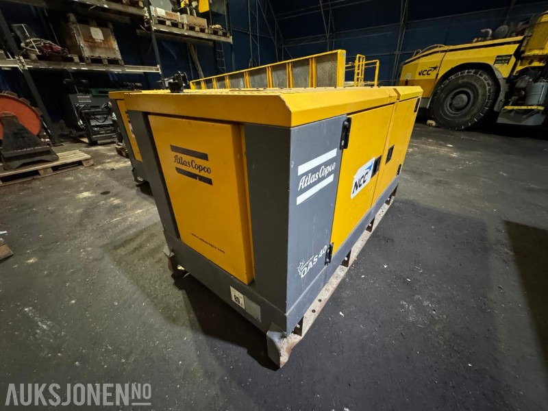 2012 Atlas Copco QAS 40 strømaggregat / 40KVA - Construction equipment: picture 1 2012 Atlas Copco QAS 40 strømaggregat / 40KVA - Construction equipment: picture 1