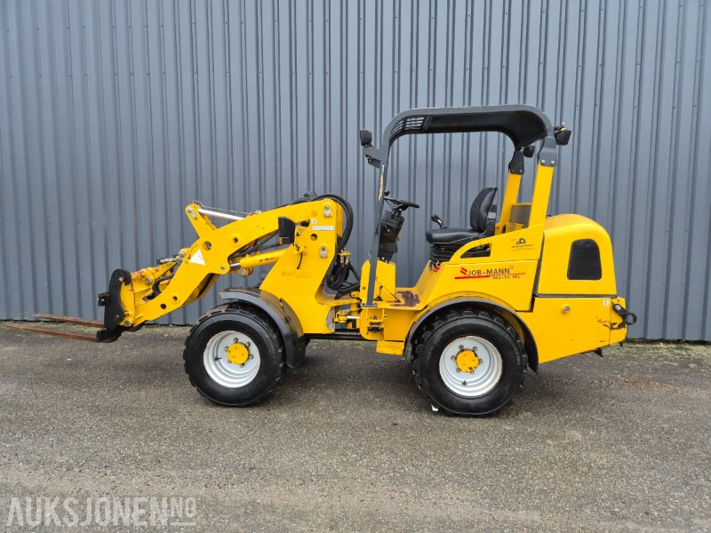 2012 Job-Mann 303-50WL KUN 1635 timer pallegaffel og skuffe - Wheel loader: picture 3 2012 Job-Mann 303-50WL KUN 1635 timer pallegaffel og skuffe - Wheel loader: picture 3