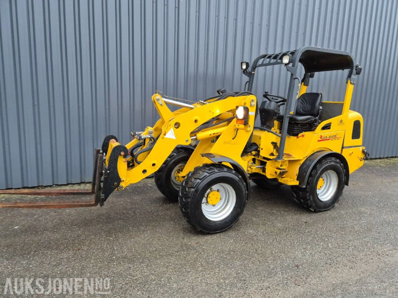 2012 Job-Mann 303-50WL KUN 1635 timer pallegaffel og skuffe - Wheel loader: picture 1 2012 Job-Mann 303-50WL KUN 1635 timer pallegaffel og skuffe - Wheel loader: picture 1