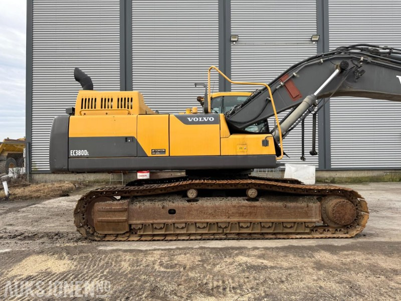 2012 Volvo EC380DL BELTEGRAVER 2 SKUFFER. - Excavator: picture 4 2012 Volvo EC380DL BELTEGRAVER 2 SKUFFER. - Excavator: picture 4