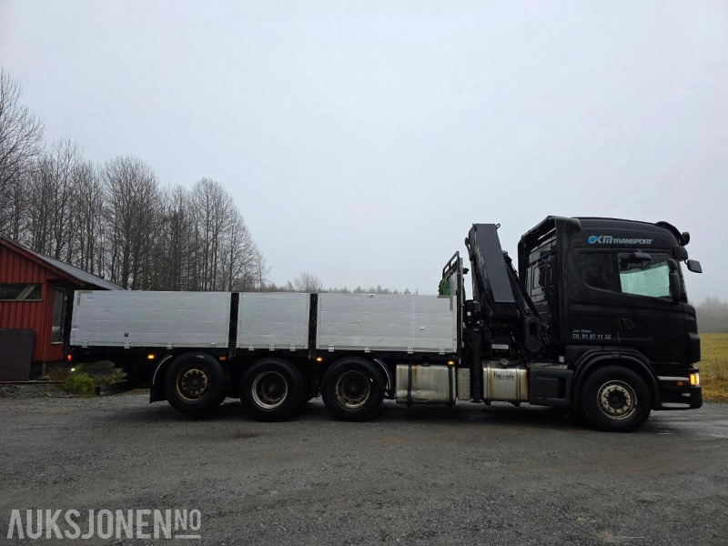 2013 SCANIA G480 8X4 KRANBIL • HIAB XS 377 E-8 HIPRO • EURO 5 • KRAN GODKJENT TIL 05/2026 - Crane truck: picture 4 2013 SCANIA G480 8X4 KRANBIL • HIAB XS 377 E-8 HIPRO • EURO 5 • KRAN GODKJENT TIL 05/2026 - Crane truck: picture 4