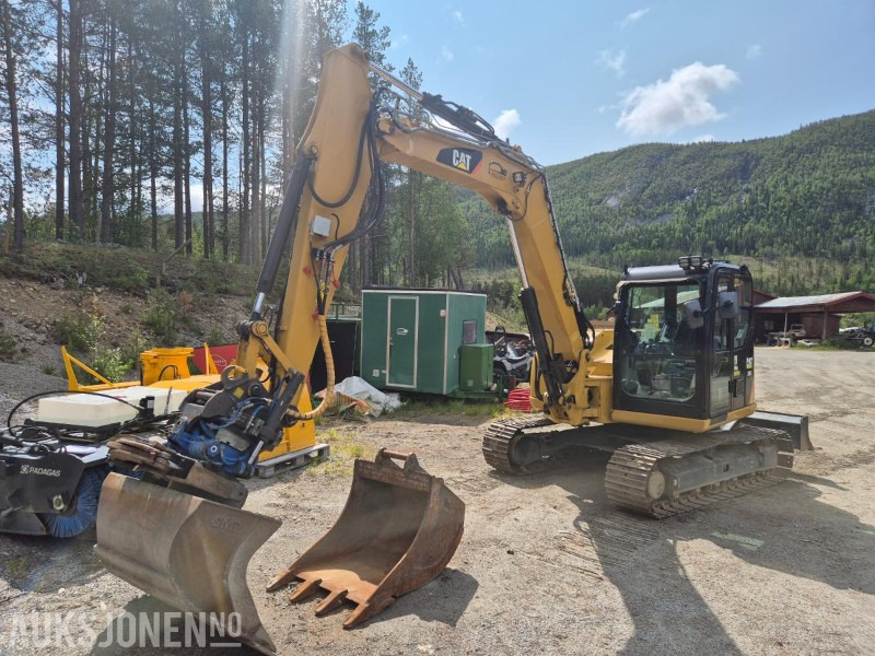 2014 Cat 308E 2 CR beltegraver, med tiltrotator/gripekasett - Excavator: picture 1 2014 Cat 308E 2 CR beltegraver, med tiltrotator/gripekasett - Excavator: picture 1