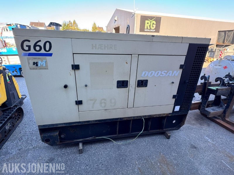 2014 Doosan G60 generator - Construction equipment: picture 2 2014 Doosan G60 generator - Construction equipment: picture 2