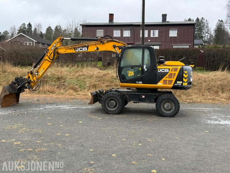 2014 JCB JS145W T4 Hjulgraver - KUN 9.216 arbeidstimer! ENGCON Rototilt, SERTIFISERT! 3 skuffer, sentralsmøring og hurtigkobling, - Excavator: picture 1 2014 JCB JS145W T4 Hjulgraver - KUN 9.216 arbeidstimer! ENGCON Rototilt, SERTIFISERT! 3 skuffer, sentralsmøring og hurtigkobling, - Excavator: picture 1