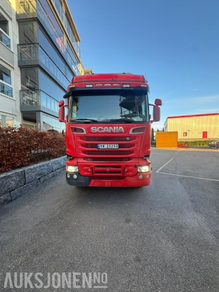 2015 Scania R580 8x4 tridem Krokbil / krokløft m/ JOAB 24t krok med knekk - Hook lift truck: picture 3 2015 Scania R580 8x4 tridem Krokbil / krokløft m/ JOAB 24t krok med knekk - Hook lift truck: picture 3
