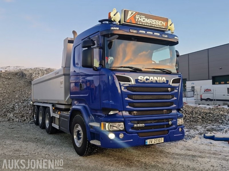2015 Scania R580 Tippbil - Euro6 - 8X4 - 483 000km - Tipper: picture 2 2015 Scania R580 Tippbil - Euro6 - 8X4 - 483 000km - Tipper: picture 2