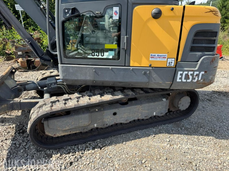 2015 Volvo EC55C GRAVEMASKIN MED KUN 1556 TIMER PÅ TELLEREN - Excavator: picture 4 2015 Volvo EC55C GRAVEMASKIN MED KUN 1556 TIMER PÅ TELLEREN - Excavator: picture 4