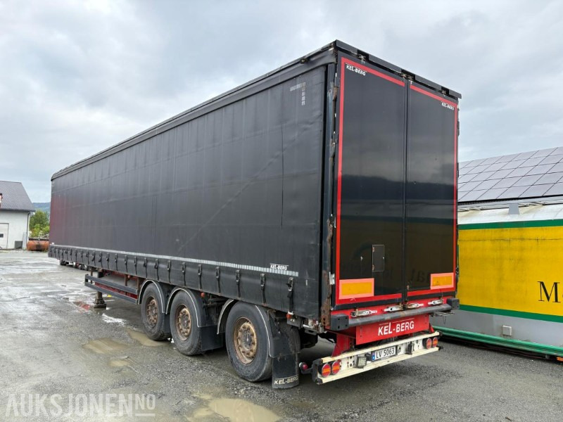 2016 Kel-Berg Gardintralle med sving på aksel 3. - Curtainsider semi-trailer: picture 3 2016 Kel-Berg Gardintralle med sving på aksel 3. - Curtainsider semi-trailer: picture 3