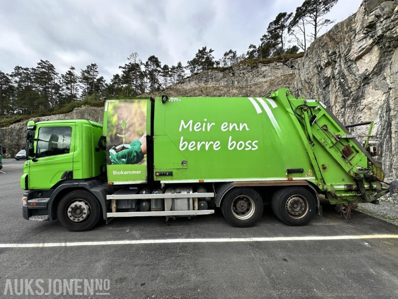 2016 Scania P320 Komprimatorbil - 2 kammer Inkl. biokammer/MTM påbygg/EU ok, 288978km - Garbage truck: picture 2 2016 Scania P320 Komprimatorbil - 2 kammer Inkl. biokammer/MTM påbygg/EU ok, 288978km - Garbage truck: picture 2