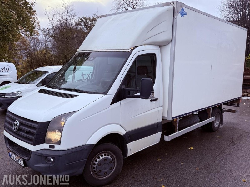 2016 Volkswagen Crafter Skapbil EURO5 - Forsterket tak og hjørner, Ryggekamera, Dab, ferdsskriver - Box truck: picture 1 2016 Volkswagen Crafter Skapbil EURO5 - Forsterket tak og hjørner, Ryggekamera, Dab, ferdsskriver - Box truck: picture 1