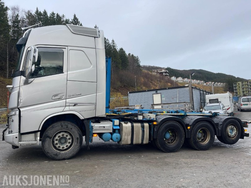 2016 Volvo FH 540 8x4 Tridem med Joab 24 t krokløft - Hook lift truck: picture 2 2016 Volvo FH 540 8x4 Tridem med Joab 24 t krokløft - Hook lift truck: picture 2