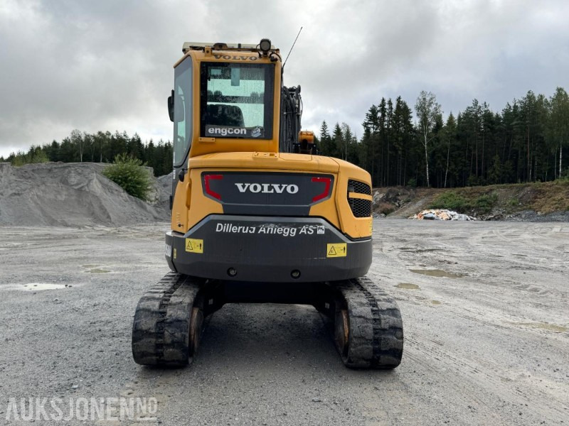 2016 Volvo ecr58d beltegraver 4301t, tiltrotator, pusseskuff,steinskuff - Mini excavator: picture 5 2016 Volvo ecr58d beltegraver 4301t, tiltrotator, pusseskuff,steinskuff - Mini excavator: picture 5