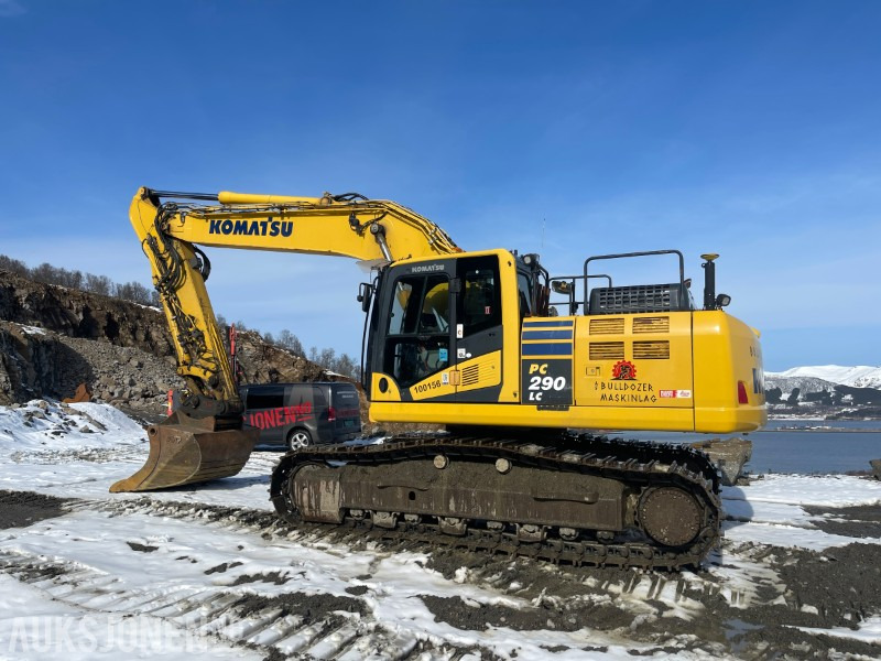 2017 Komatsu PC 290 LC Gravemaskin med Montabert CPA-295 bortårn*R8 Tiltrotator*3 skuffer*Leica GPS* - Drilling rig: picture 5 2017 Komatsu PC 290 LC Gravemaskin med Montabert CPA-295 bortårn*R8 Tiltrotator*3 skuffer*Leica GPS* - Drilling rig: picture 5