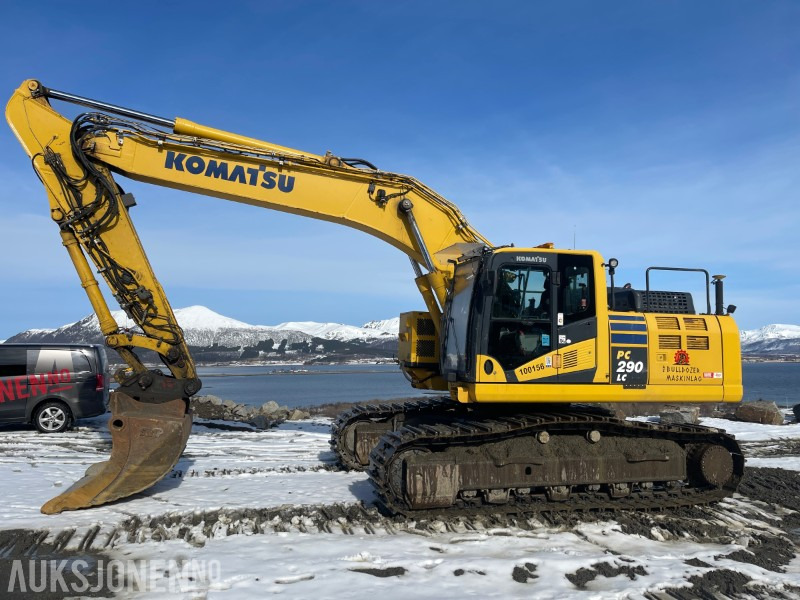 2017 Komatsu PC 290 LC Gravemaskin med Montabert CPA-295 bortårn*R8 Tiltrotator*3 skuffer*Leica GPS* - Drilling rig: picture 3 2017 Komatsu PC 290 LC Gravemaskin med Montabert CPA-295 bortårn*R8 Tiltrotator*3 skuffer*Leica GPS* - Drilling rig: picture 3