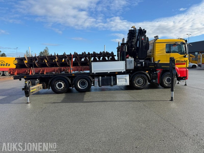 2017 MAN TGS 35.500 KRANBIL M/HIAB X-HIPRO 548 KRAN 8X4 HYDRODRIVE SERVICEHISTORIKK LAV KM. - Crane truck: picture 5 2017 MAN TGS 35.500 KRANBIL M/HIAB X-HIPRO 548 KRAN 8X4 HYDRODRIVE SERVICEHISTORIKK LAV KM. - Crane truck: picture 5