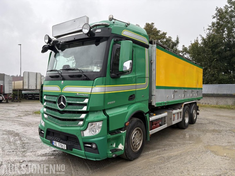 2017 Mercedes-Benz 2553 ACTROS container bil - Cab chassis truck: picture 1 2017 Mercedes-Benz 2553 ACTROS container bil - Cab chassis truck: picture 1