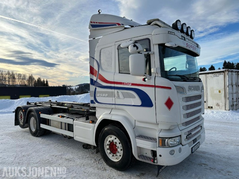 2017 Scania R580 Krokbil Euro6 - Hook lift truck: picture 4 2017 Scania R580 Krokbil Euro6 - Hook lift truck: picture 4