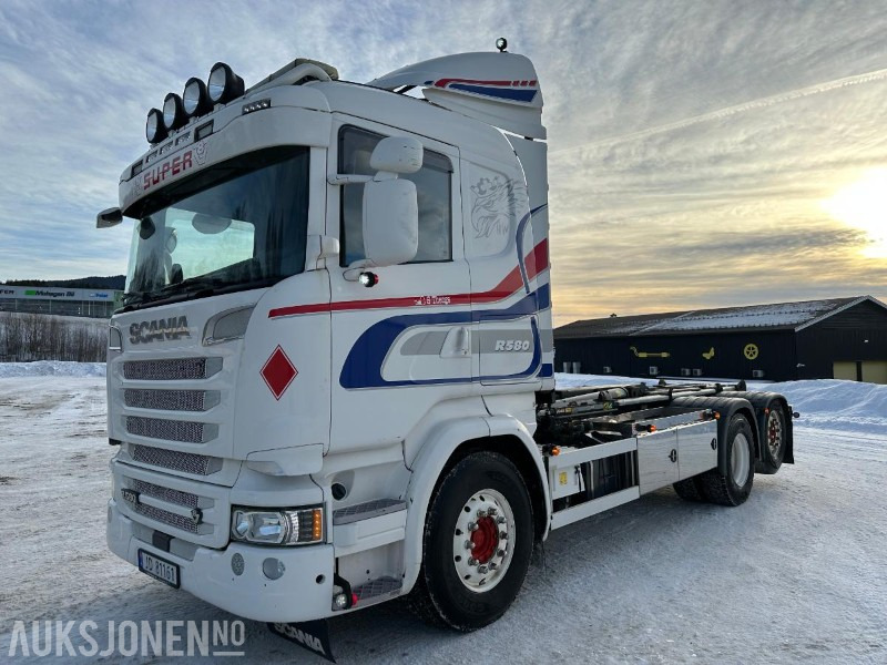 2017 Scania R580 Krokbil Euro6 - Hook lift truck: picture 1 2017 Scania R580 Krokbil Euro6 - Hook lift truck: picture 1