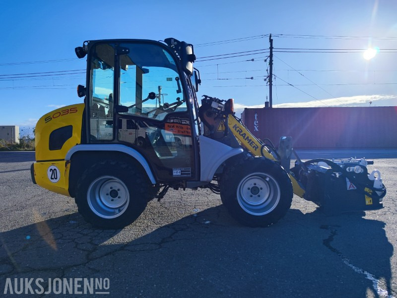 2018 KramerAllrad 5035 Hjullaster – Hiflow, 4-hjulsstyring, lavt timetall og mye utstyr - Wheel loader: picture 5 2018 KramerAllrad 5035 Hjullaster – Hiflow, 4-hjulsstyring, lavt timetall og mye utstyr - Wheel loader: picture 5