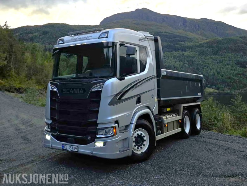 2018 Scania R580 6X4 Euro6T tippbil - 396 357 km - EU ok til 30.09.2026 - Tipper: picture 1 2018 Scania R580 6X4 Euro6T tippbil - 396 357 km - EU ok til 30.09.2026 - Tipper: picture 1