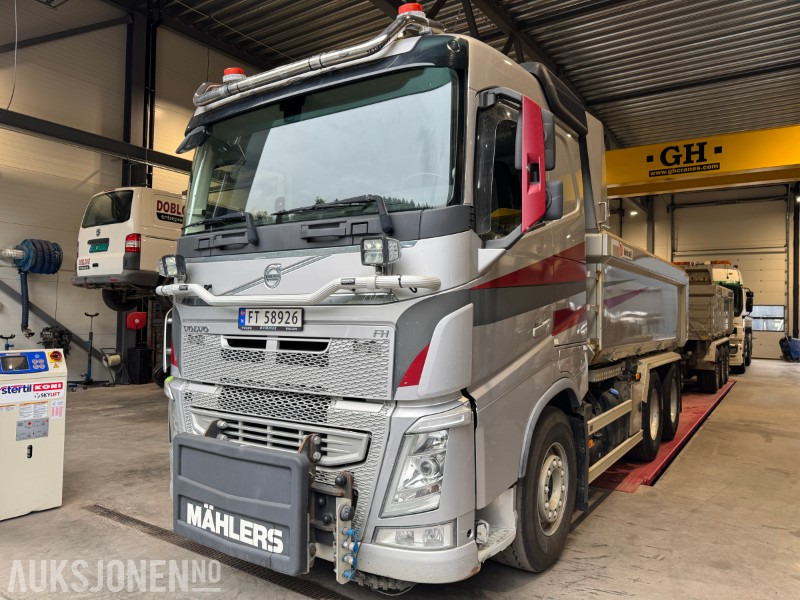 2018 Volvo FH 540 6X4 BRØYTERIGGET TIPPBIL MED ISTRAIL DUMPERKJERRE - Tipper: picture 3 2018 Volvo FH 540 6X4 BRØYTERIGGET TIPPBIL MED ISTRAIL DUMPERKJERRE - Tipper: picture 3