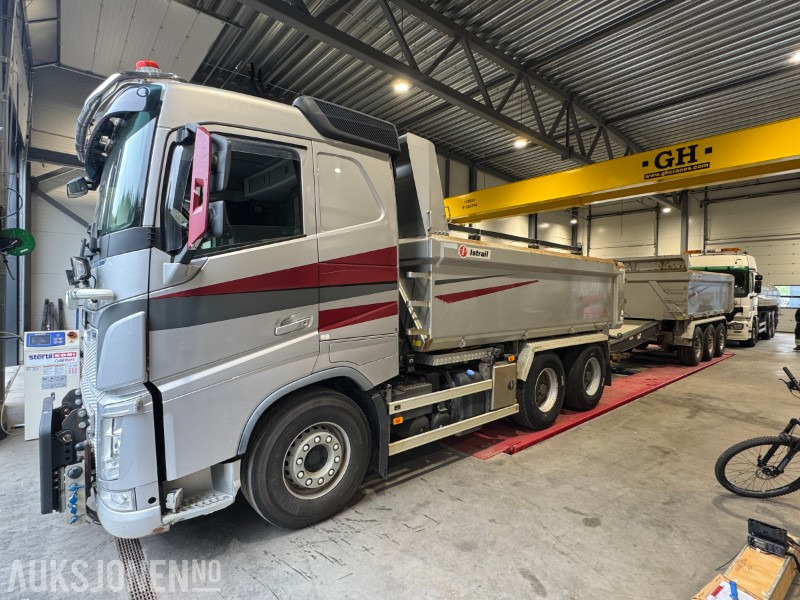 2018 Volvo FH 540 6X4 BRØYTERIGGET TIPPBIL MED ISTRAIL DUMPERKJERRE - Tipper: picture 2 2018 Volvo FH 540 6X4 BRØYTERIGGET TIPPBIL MED ISTRAIL DUMPERKJERRE - Tipper: picture 2