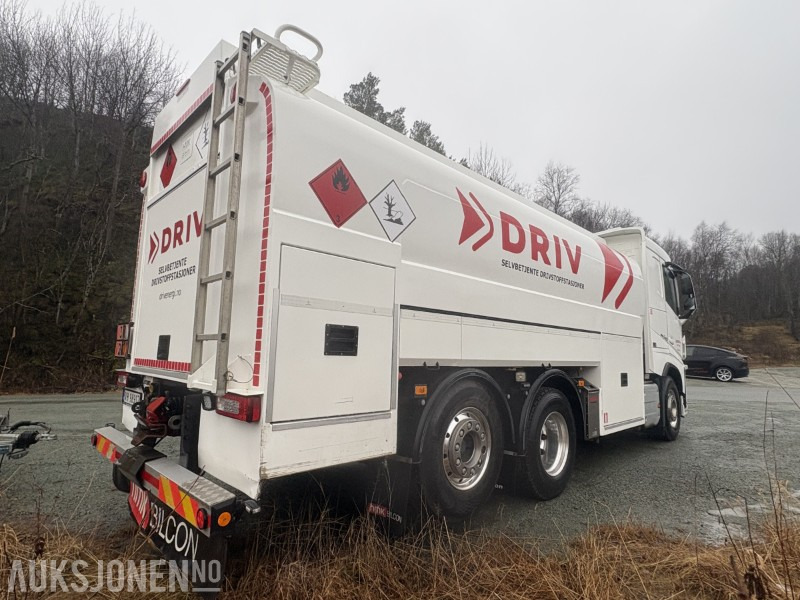 2018 Volvo FH 540 6x2 tankbil - HMK Bilcon - Lav km - Tank truck: picture 5 2018 Volvo FH 540 6x2 tankbil - HMK Bilcon - Lav km - Tank truck: picture 5