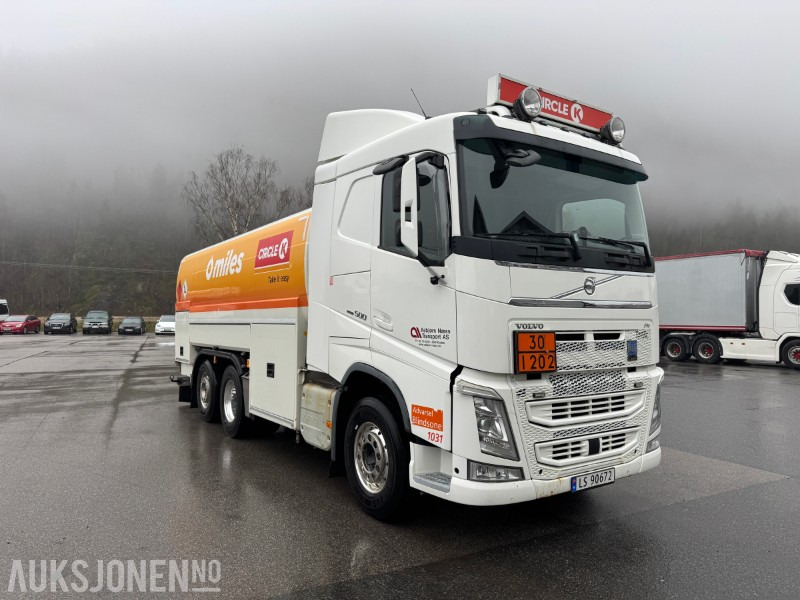 2018 Volvo FH500 - Tankbil - HMK Bilcon tankpåbygg, 18 m³, 4 kammer - Helluft - Tank truck: picture 3 2018 Volvo FH500 - Tankbil - HMK Bilcon tankpåbygg, 18 m³, 4 kammer - Helluft - Tank truck: picture 3