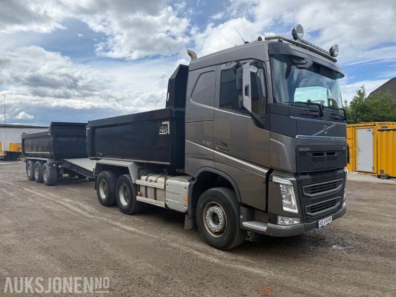 2019 VOLVO FH500 TIPPBIL M/MAUR BILPÅBYGG TRIPPELKJERRE SERVICEHISTORIKK LAV KM 6X4 EURO 6 - Tipper: picture 2 2019 VOLVO FH500 TIPPBIL M/MAUR BILPÅBYGG TRIPPELKJERRE SERVICEHISTORIKK LAV KM 6X4 EURO 6 - Tipper: picture 2