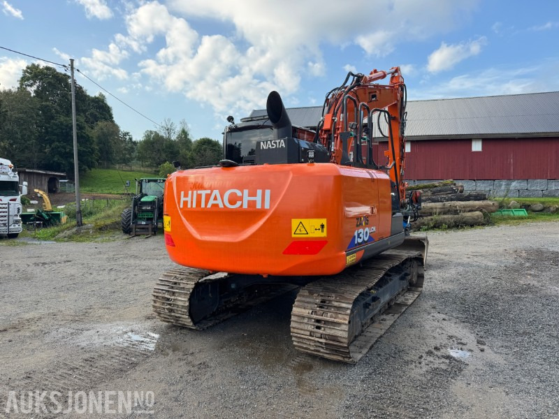 Excavator 2020 Hitachi ZX130LCN-6 gravemaskin - SMP tiltrotator: picture 7
