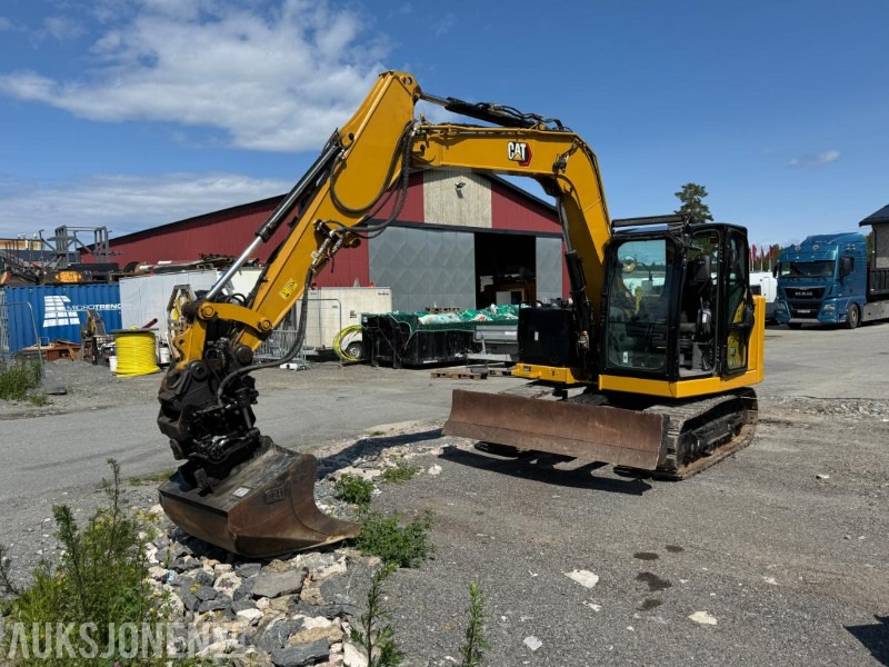 2021 Cat 307.5 gravemaskin med tiltrotator og sentralsmøring / 2 stk skuffer / årskontrollert - Excavator: picture 1 2021 Cat 307.5 gravemaskin med tiltrotator og sentralsmøring / 2 stk skuffer / årskontrollert - Excavator: picture 1