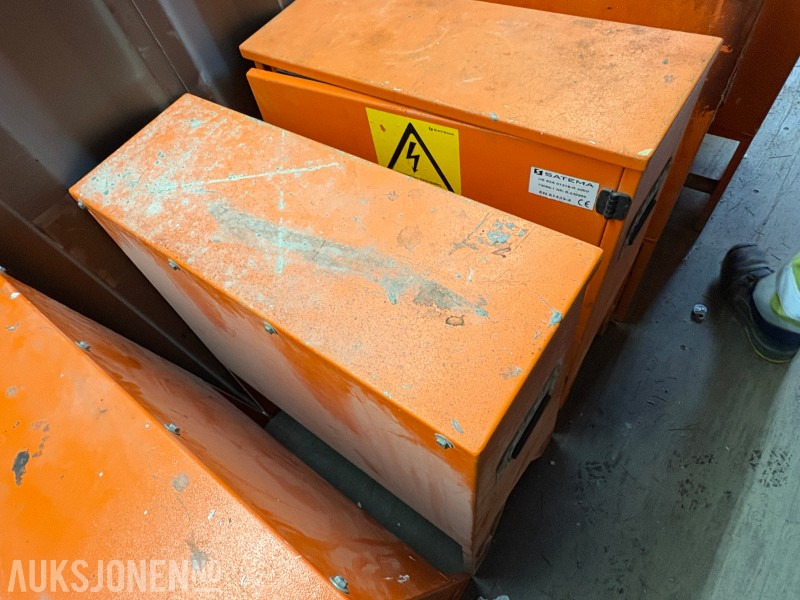 2022 Byggestrømskap Satema 63A 400/230V - 2 stk - Construction equipment: picture 5 2022 Byggestrømskap Satema 63A 400/230V - 2 stk - Construction equipment: picture 5