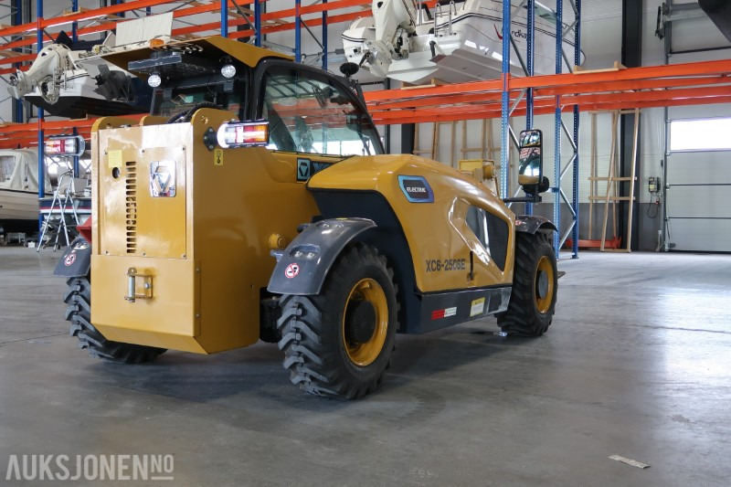 2023 XCMG XC6-2506E Elektrisk teleskoptruck - Skuff - Gafler - Lader, Kun 9 Timer - Telescopic handler: picture 5 2023 XCMG XC6-2506E Elektrisk teleskoptruck - Skuff - Gafler - Lader, Kun 9 Timer - Telescopic handler: picture 5