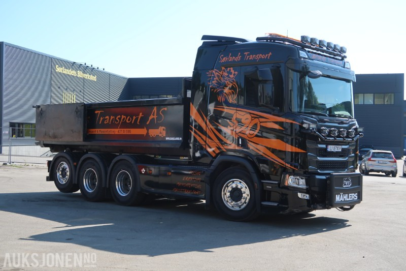 2024 Scania R590 8x4 brøyterigget krokbil m/ 24t JOAB krok - 12 000 km - serviceavtale - Hook lift truck: picture 5 2024 Scania R590 8x4 brøyterigget krokbil m/ 24t JOAB krok - 12 000 km - serviceavtale - Hook lift truck: picture 5