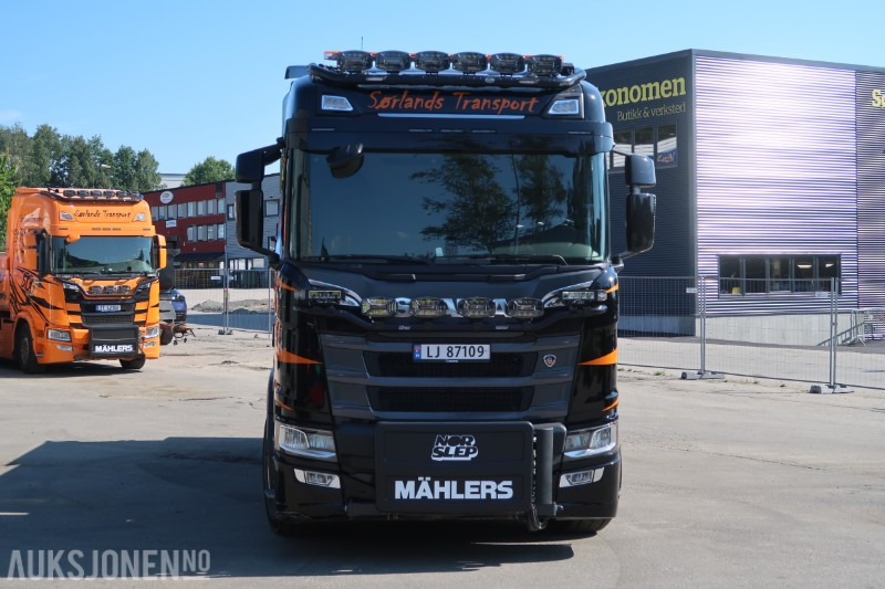 2024 Scania R590 8x4 brøyterigget krokbil m/ 24t JOAB krok - 12 000 km - serviceavtale - Hook lift truck: picture 4 2024 Scania R590 8x4 brøyterigget krokbil m/ 24t JOAB krok - 12 000 km - serviceavtale - Hook lift truck: picture 4