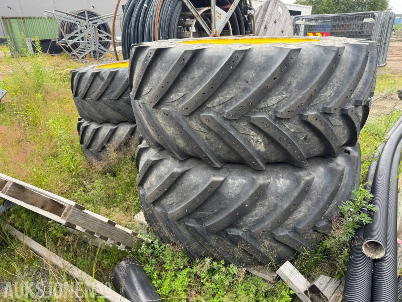 Traktor hjul - dekk Komplett hjulsett Michelin 650/60R38 og 540/60R28 - Agricultural machinery: picture 4 Traktor hjul - dekk Komplett hjulsett Michelin 650/60R38 og 540/60R28 - Agricultural machinery: picture 4