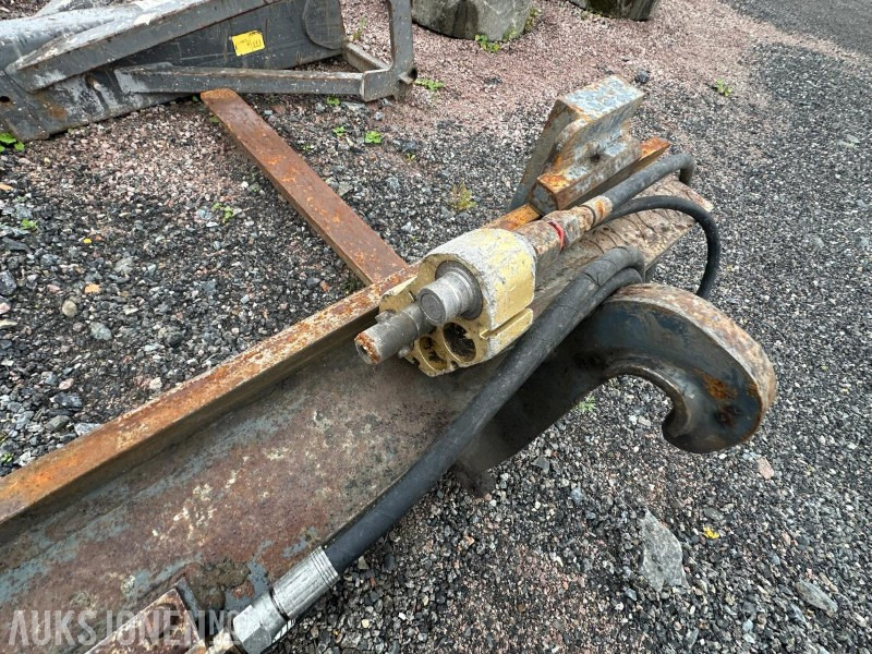 Store Bm Hydraulisk Pallegaffel til Hjullaster (L-60 til L-120) - Attachment for Construction machinery: picture 4 Store Bm Hydraulisk Pallegaffel til Hjullaster (L-60 til L-120) - Attachment for Construction machinery: picture 4