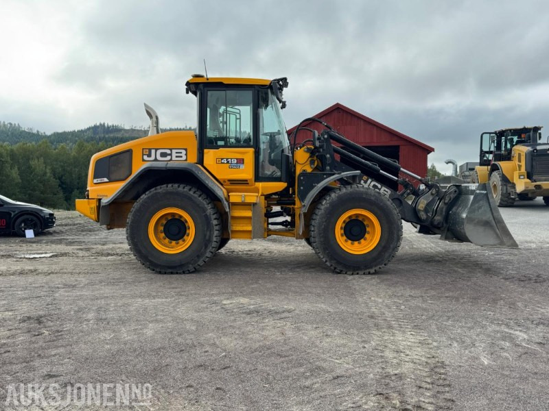 JCB 419S NORDIC EDITION 2024 – KUN 61 T – SENTRALSMØRING, 3./4. FUNKSJON, KOMFORTPAKKE, GODT UTSTYRT - Wheel loader: picture 4 JCB 419S NORDIC EDITION 2024 – KUN 61 T – SENTRALSMØRING, 3./4. FUNKSJON, KOMFORTPAKKE, GODT UTSTYRT - Wheel loader: picture 4