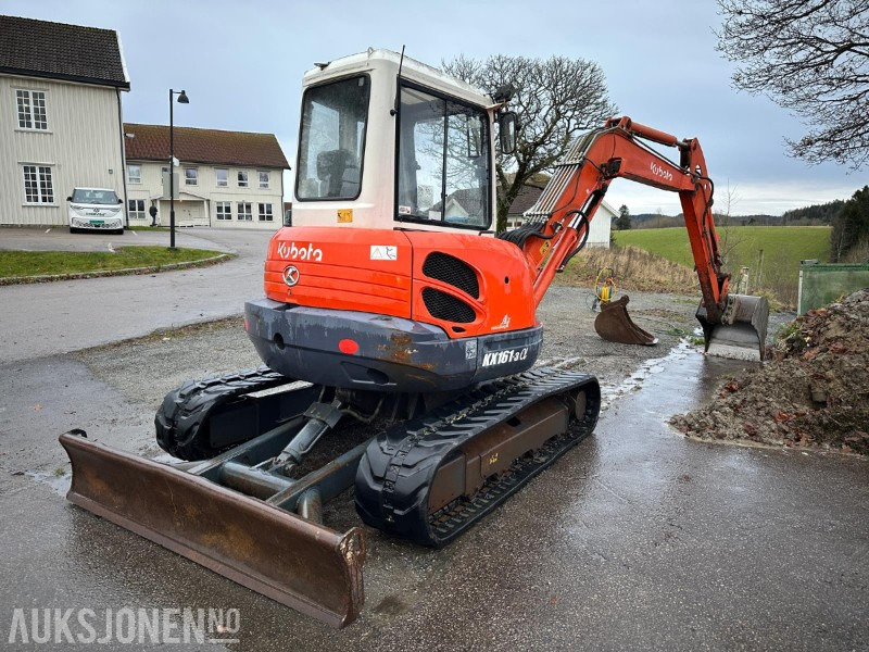 Kubota KX161-3α – 2006 – 3708 timer – 2 skuffer + klype – ca. 5,5 tonn – CE-merket - Mini excavator: picture 5 Kubota KX161-3α – 2006 – 3708 timer – 2 skuffer + klype – ca. 5,5 tonn – CE-merket - Mini excavator: picture 5