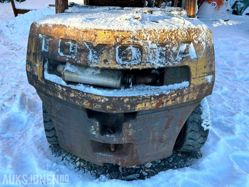 Material handling equipment 1980 Toyota T2-3F Gaffeltruck - 1,95 tonn, 3000 mm løft, 6886 timer: picture 19