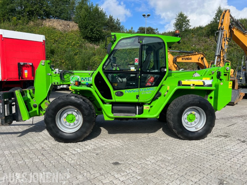Merlo Teleskoptruck m/Hydraulisk pallegaffel og ryggekamera - Material handling equipment: picture 2 Merlo Teleskoptruck m/Hydraulisk pallegaffel og ryggekamera - Material handling equipment: picture 2