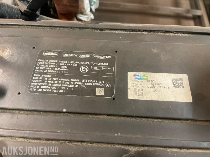 Motor til Doosan Lc350-7 - Excavator: picture 4 Motor til Doosan Lc350-7 - Excavator: picture 4