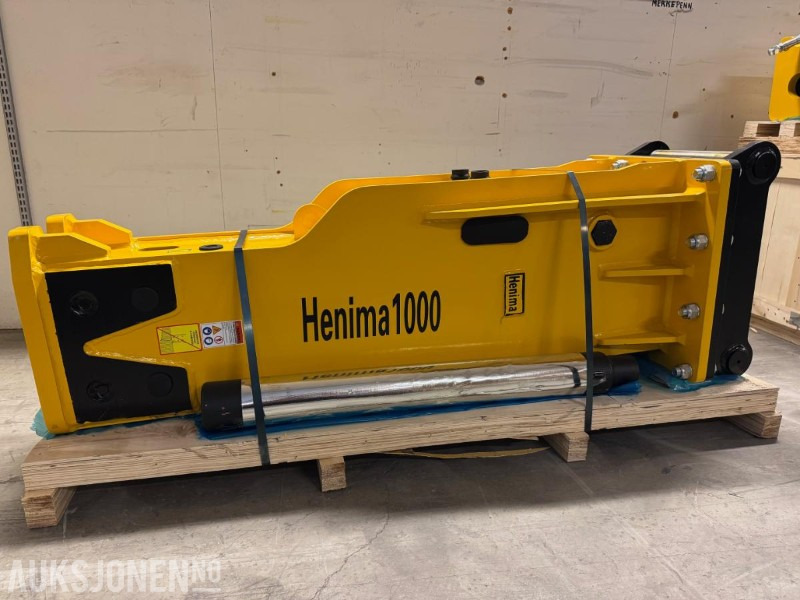 Ny Henima pigghammer til 10-15 tonns gravemaskin S60 m/garanti - Hydraulic hammer: picture 2 Ny Henima pigghammer til 10-15 tonns gravemaskin S60 m/garanti - Hydraulic hammer: picture 2